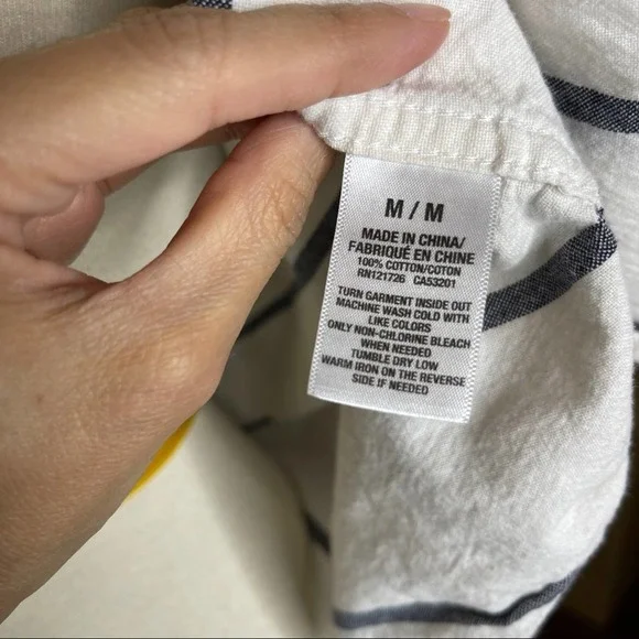 A25). Aeropostale NYC Men Button Down Shirt Long Sleeve - Picture 14 of 15